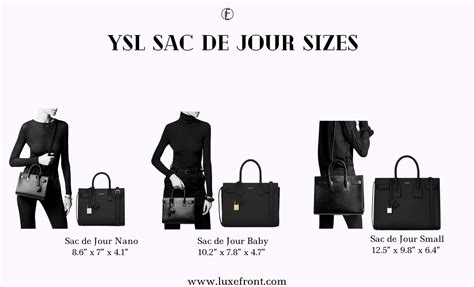 ysl sac de jour size comparison|ysl sac de jour medium.